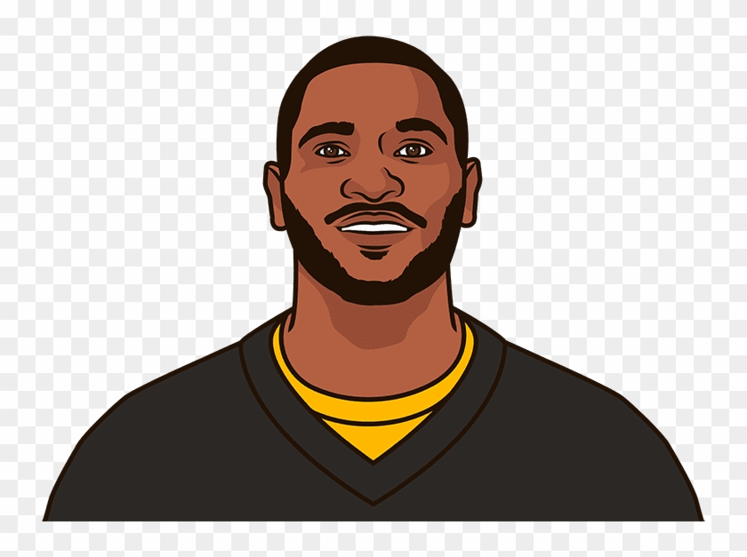 Antonio Brown Rec Td Last Season At Home, On The Road - Gentleman Clipart