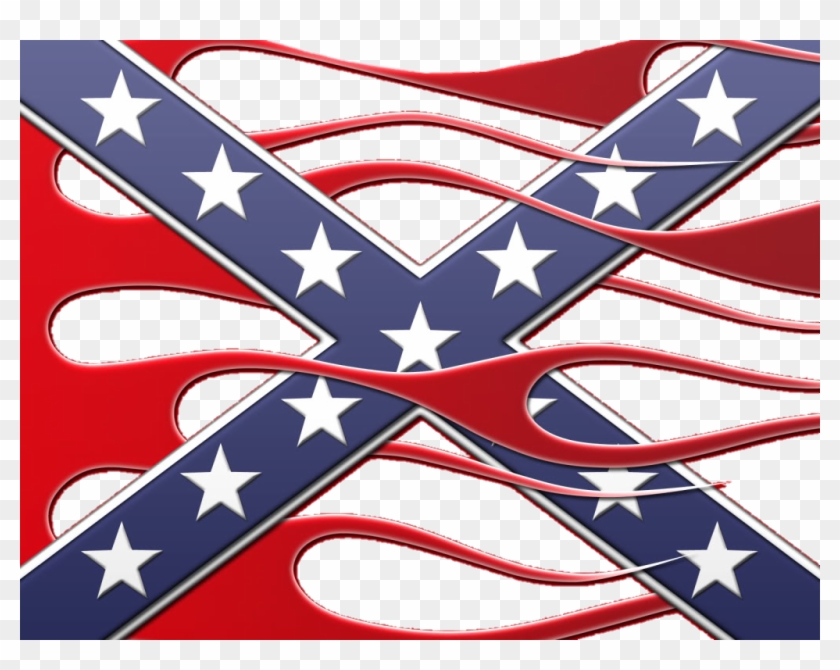 #confederate #flag #south #rebel #red #blue #stars - Wild Wild West Loveless Flag Clipart