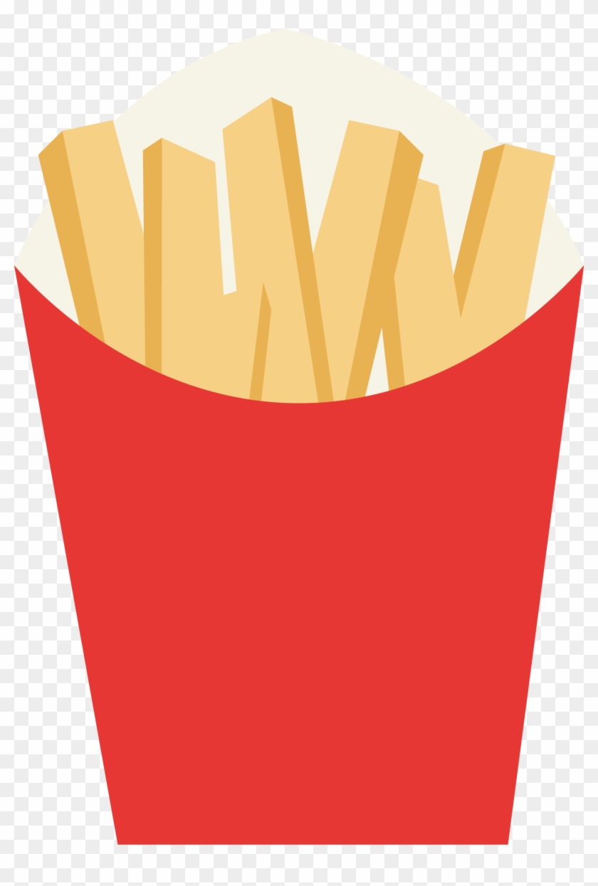French Fries Fast Food French Cuisine Fried Chicken - French Fries Clipart #2842885