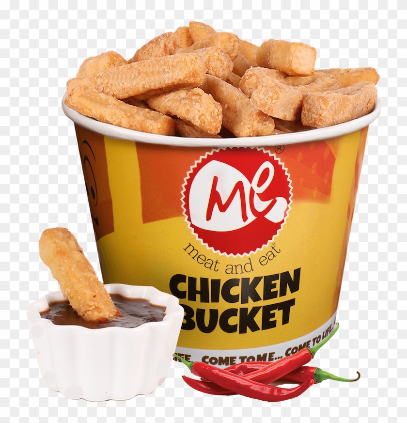 Chicken Bucket Spicy, Juicy Chicken Marinated, Grilled - Chicken Fries Bucket Meat And Eat Clipart