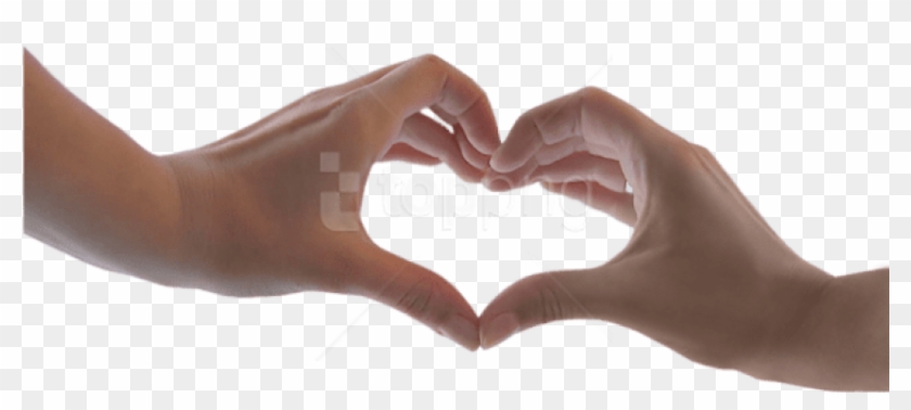 Hand Heart Png - Heart With Hands Png Clipart