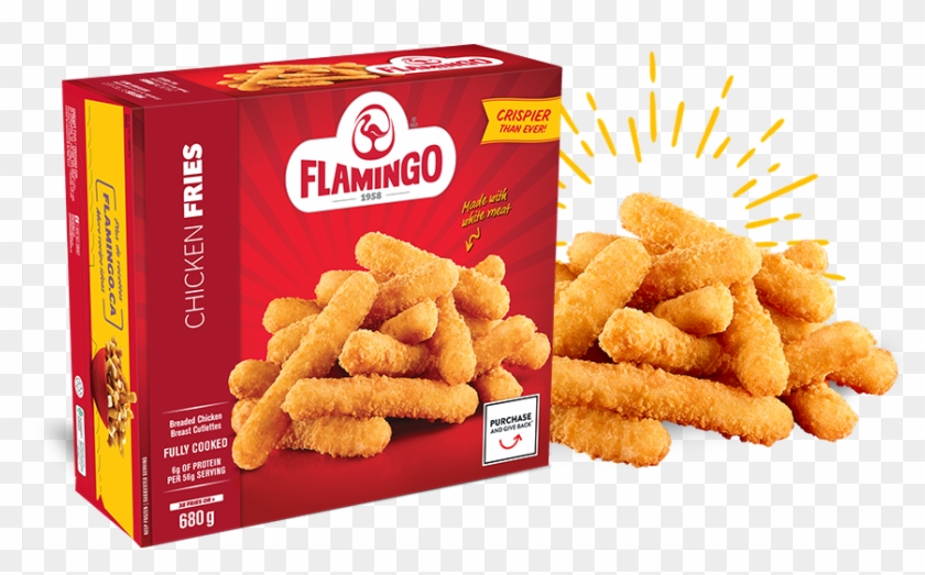 Recipe Chicken Fries Poutine - Flamingo Clipart #2843047