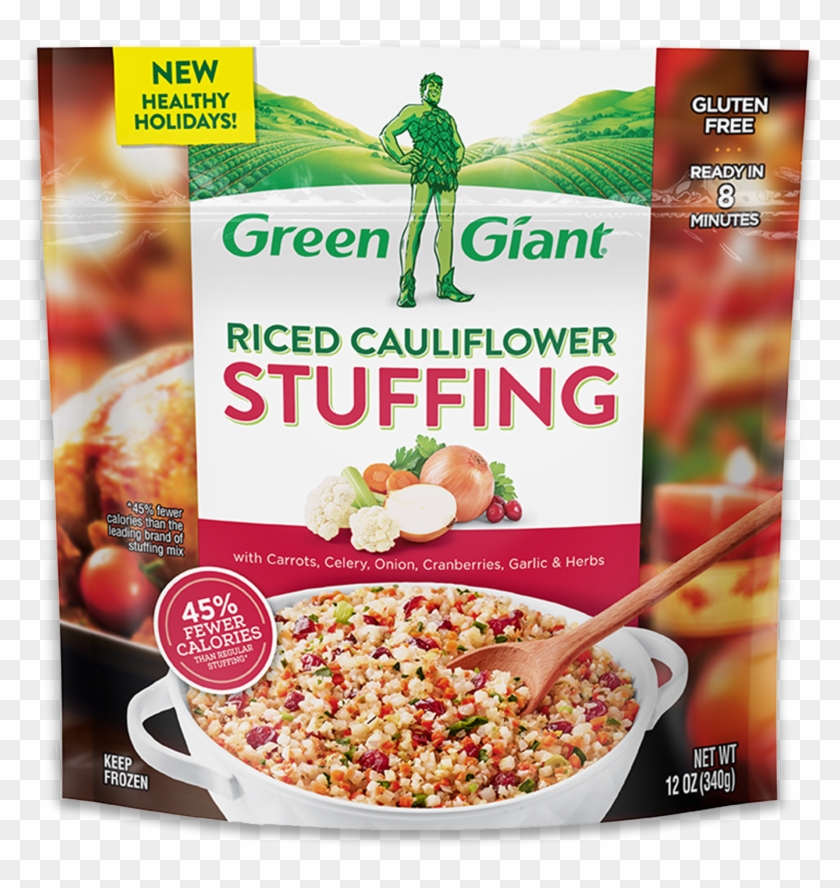 Green Giant® Riced Cauliflower Stuffing - Green Giant Protein Bowl Clipart