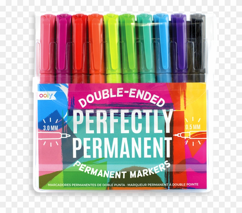 Perfectly Permanent Double Ended Transparent Background - Permanent Marker Clipart