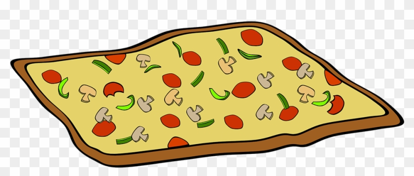 Food Cheese Free Vector Graphic On Pixabay - Pizza Clip Art - Png Download