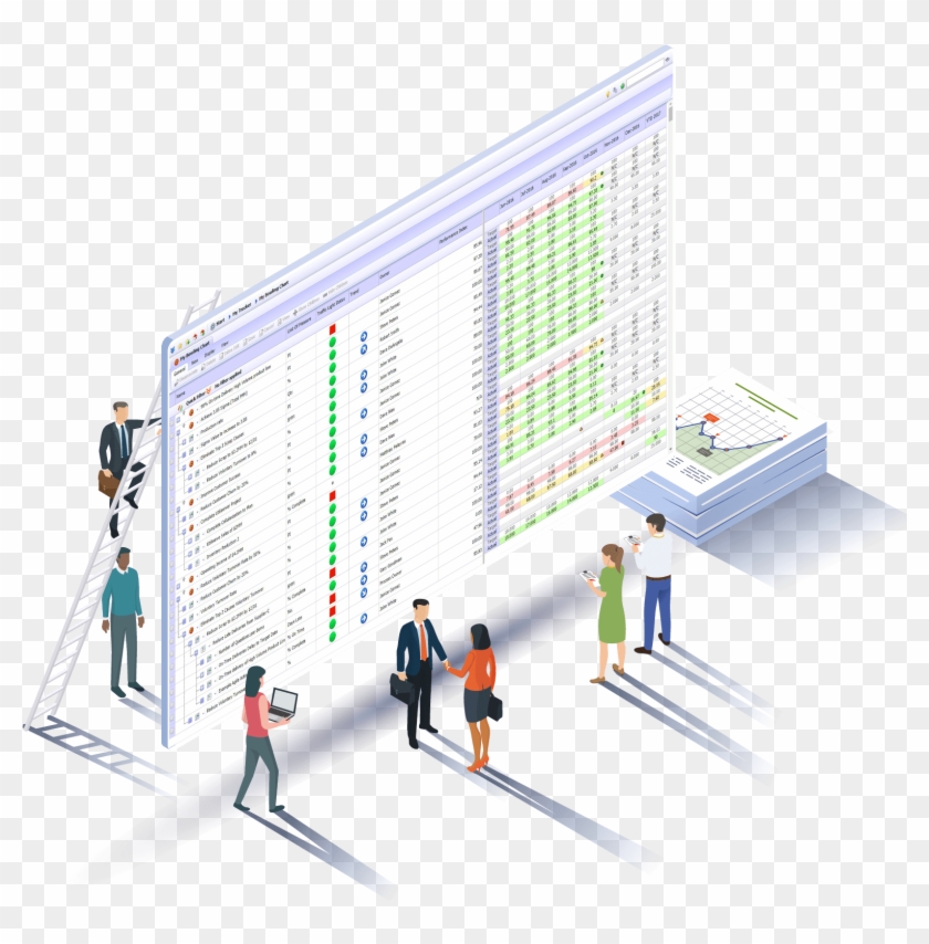 Customer Success Overview - Architecture Clipart