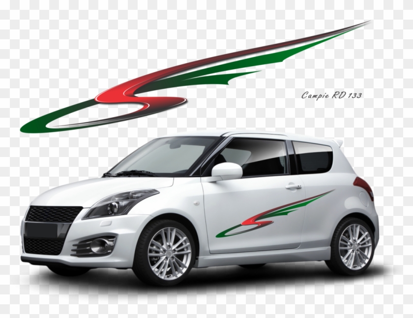 Universal Sticker Campie Suitable For Any Car The Vow - Suzuki Swift Sport 2012 Clipart