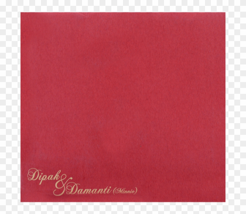 Hindu Wedding Cards - Carmine Clipart #2844063