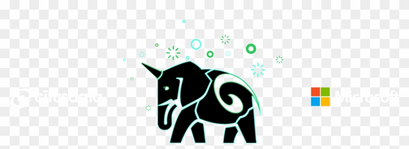 Citus Data And Microsoft - Indian Elephant Clipart #2844318