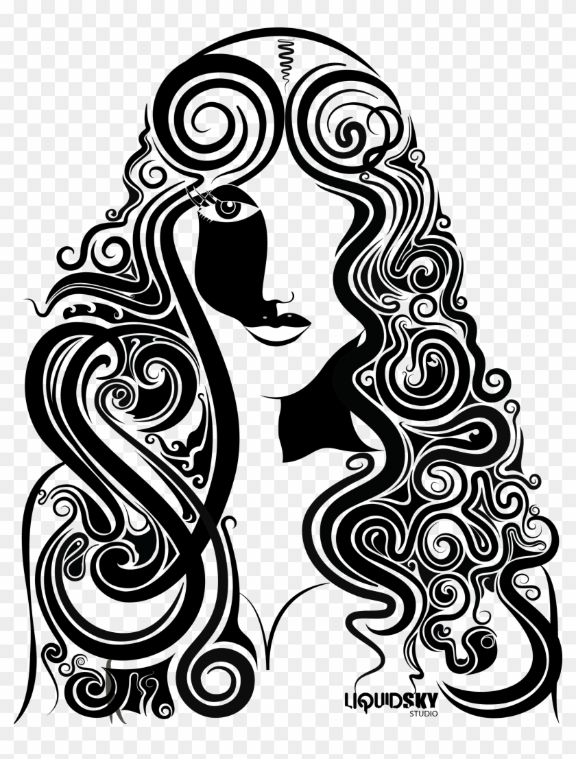 Curly - Illustration Clipart #2844573