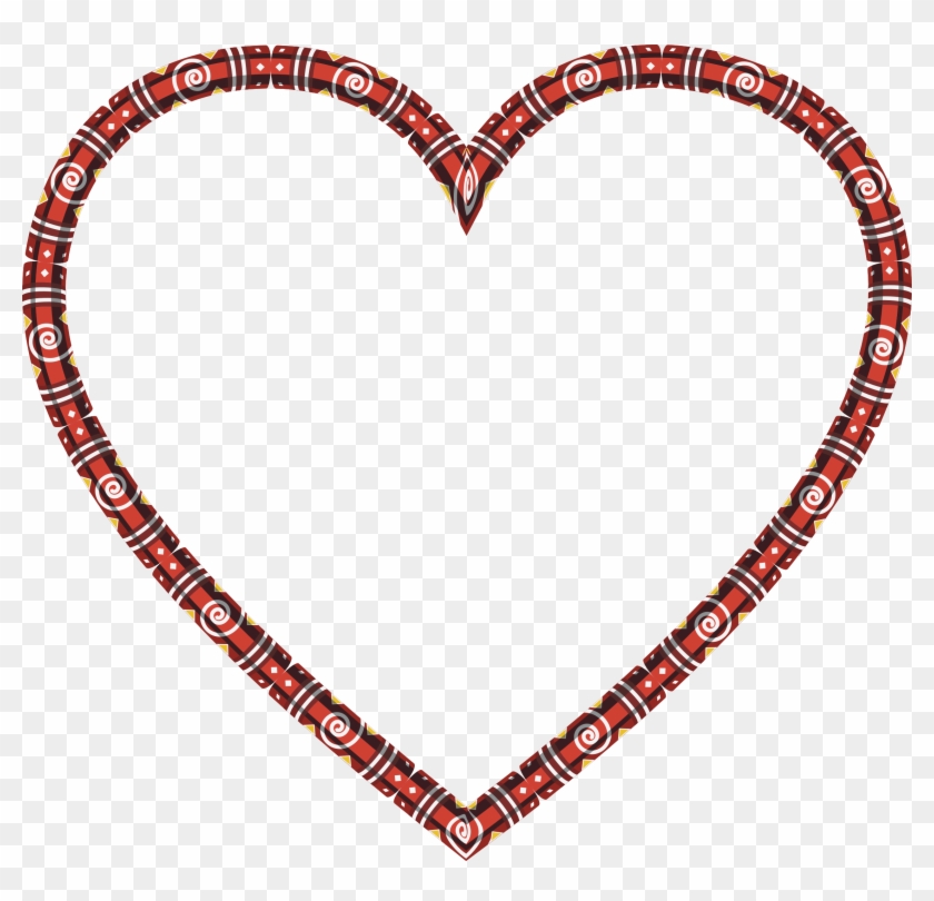 This Free Icons Png Design Of Decorative Heart Frame - Frame Heart Png Hd Clipart #2844660