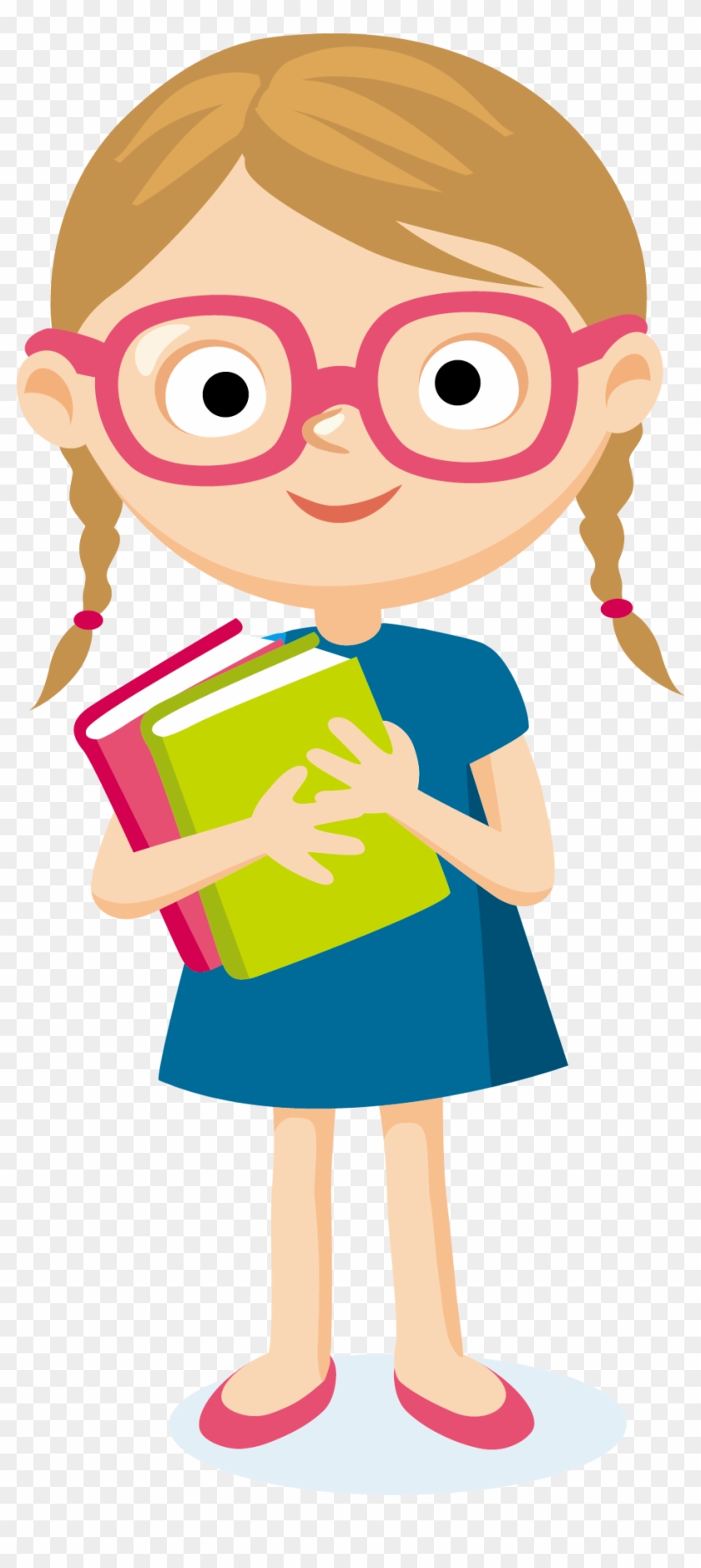 Cartoon Student Png Free Photo Clipart - Smart Kids Vector Png Transparent Png #2845267