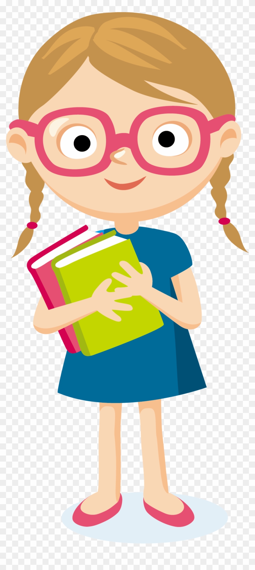 Cartoon Student Png Free Photo Clipart - Smart Kids Vector Png Transparent Png