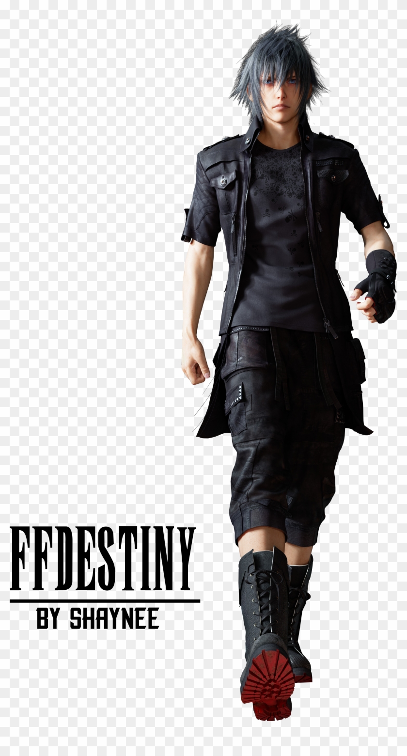 Final Fantasy Xv Main Character - Noctis Shoes Clipart