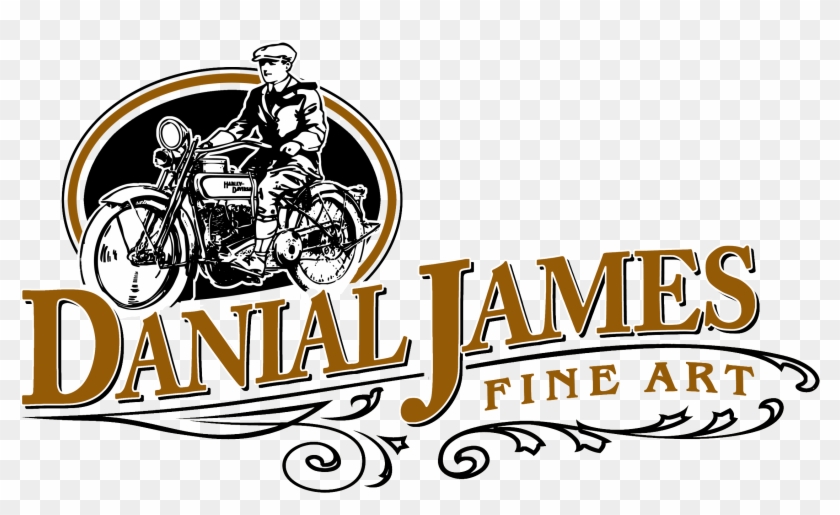 Danial James Fine Art Studio - Motorcycle Clipart #2846016