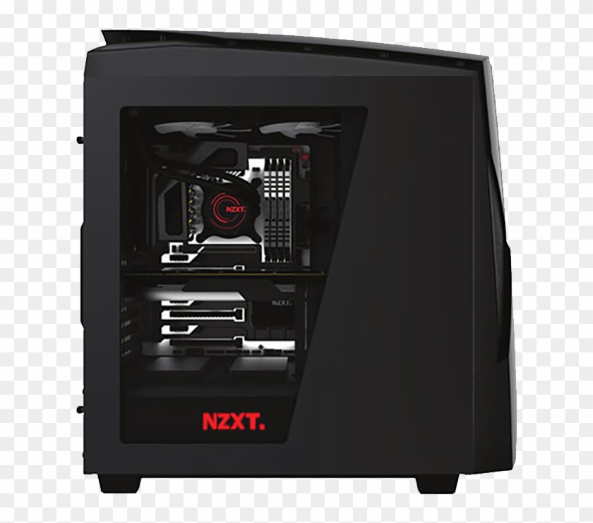 Next - Nzxt Noctis 450 Matte Black Clipart #2846117