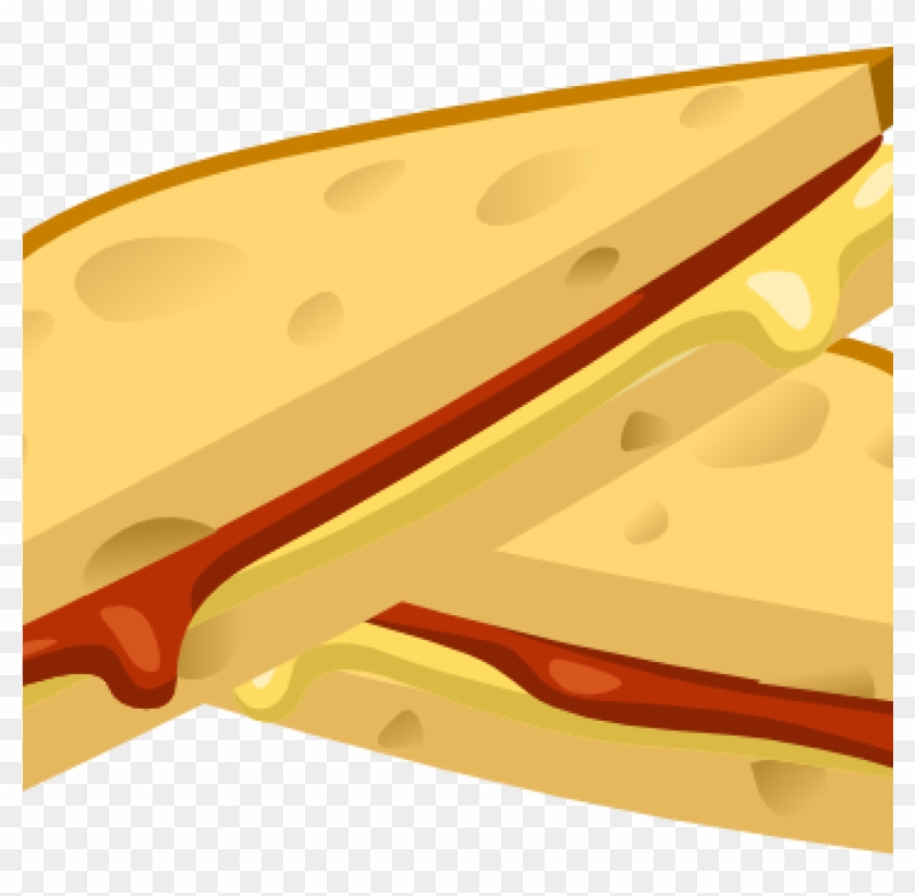 Grilled Cheese Clipart Cupcake Clipart Hatenylo - Clipart Ham And Cheese Sandwich - Png Download #2846293