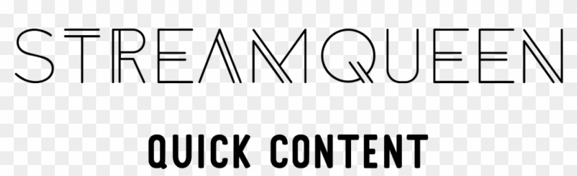 #streamqueen - Line Art Clipart