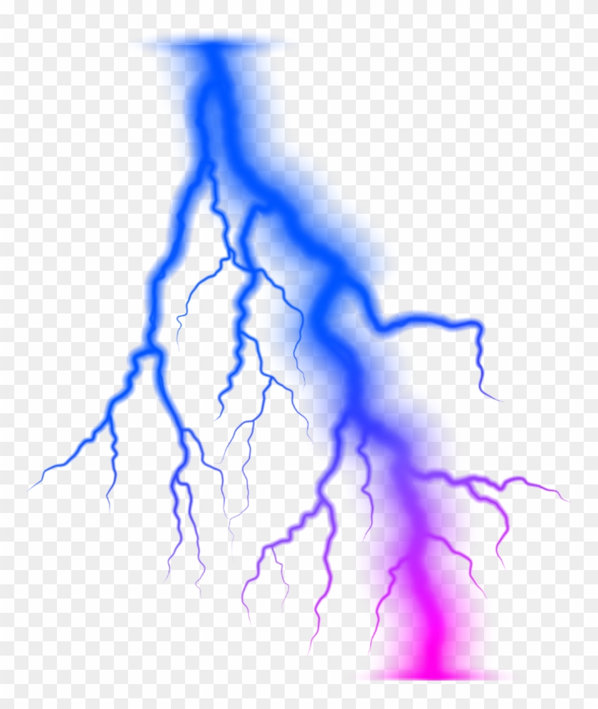 Rayo Sticker - Lightning Png Clipart #2846813