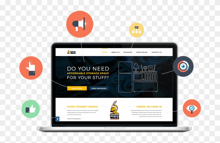 Digital Marketing Website Design Seventh Season Creative - Digital Marketing Website Design Clipart