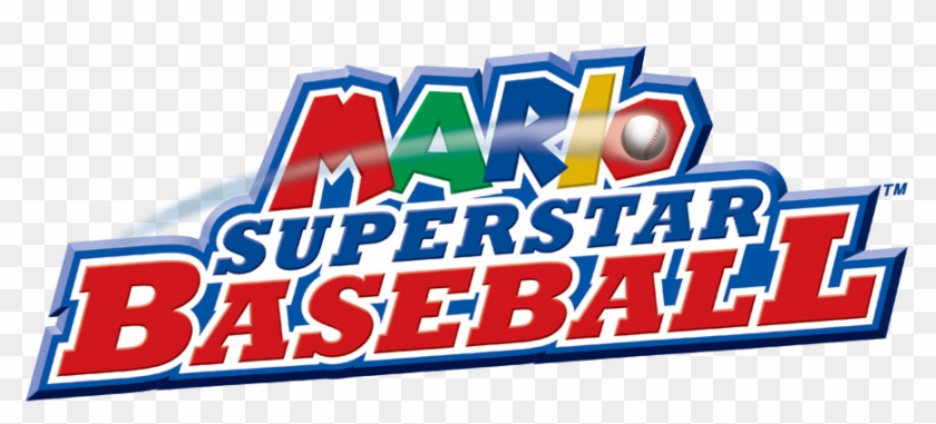 Mario Superstar Baseball Logo Clipart #2847194