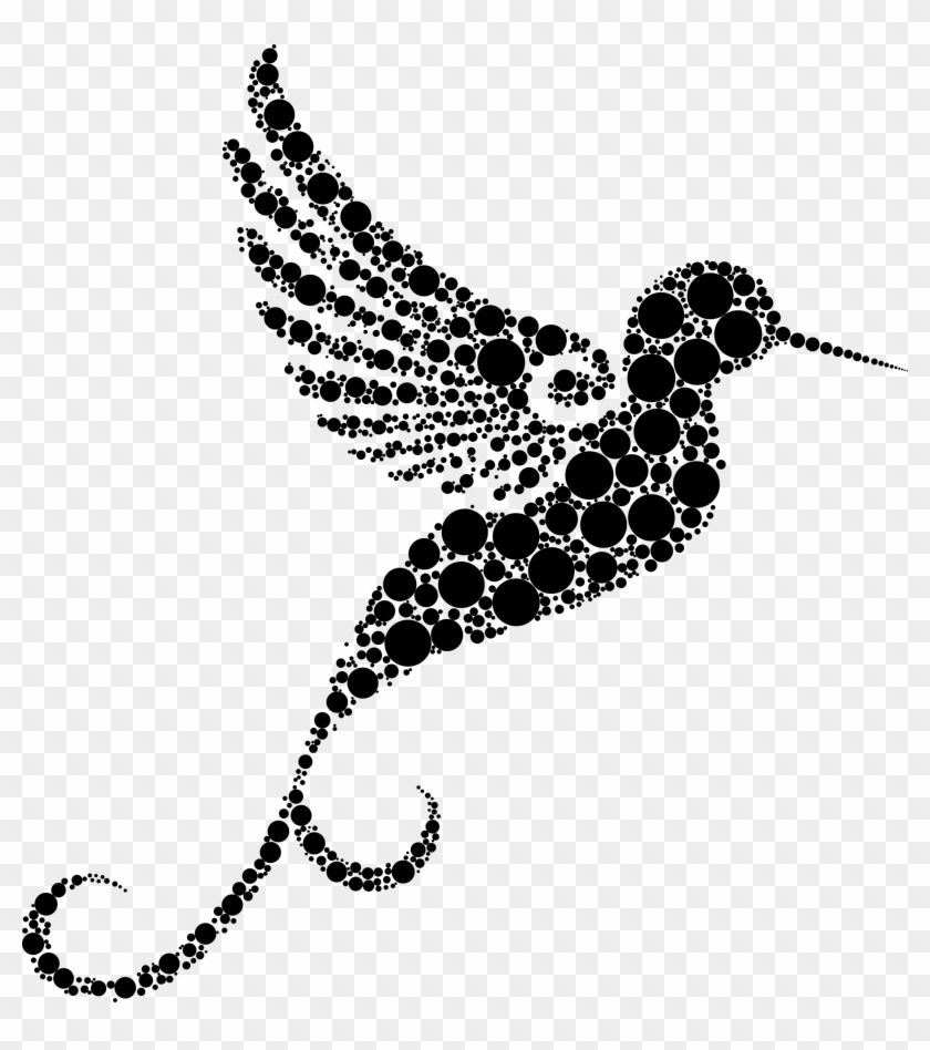 This Free Icons Png Design Of Hummingbird Circles - Hummingbird Clipart Transparent Png #2847195