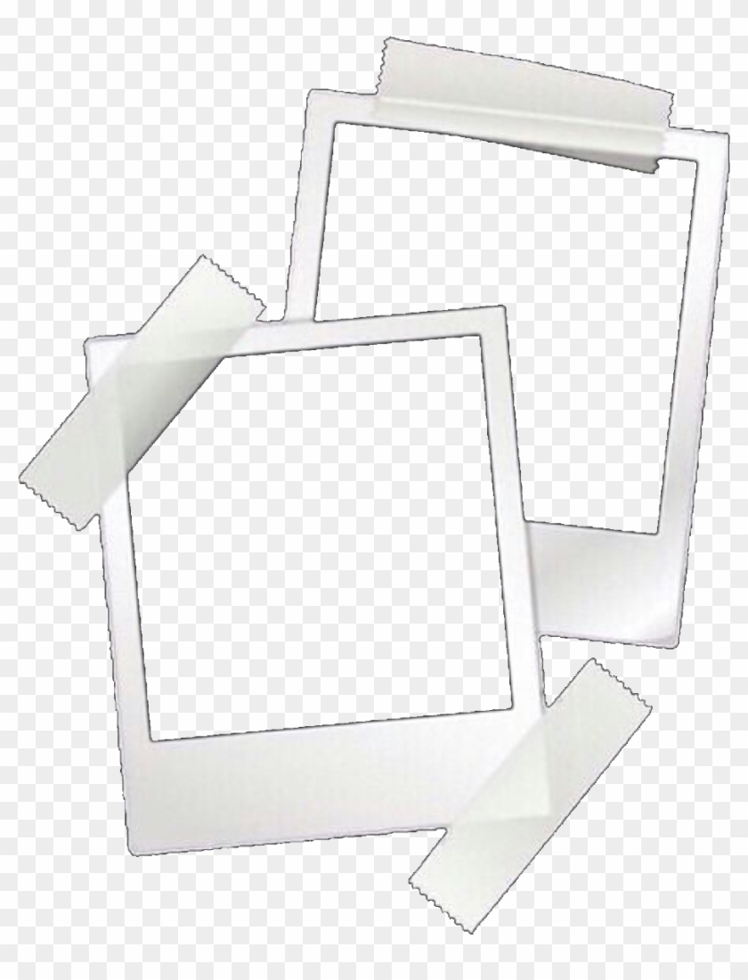Template Edit Aesthetic Picture Transparent Background - Polaroid Overlay Clipart