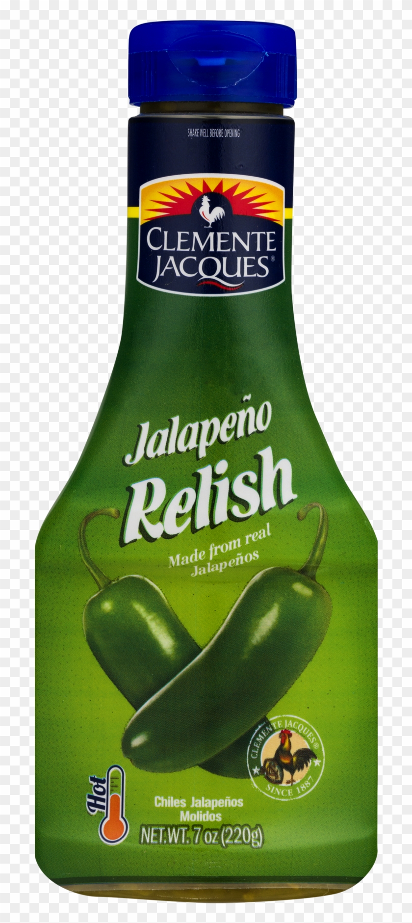Clemente Jacques Relish, Jalapeno, Hot - Jacques Clément Clipart