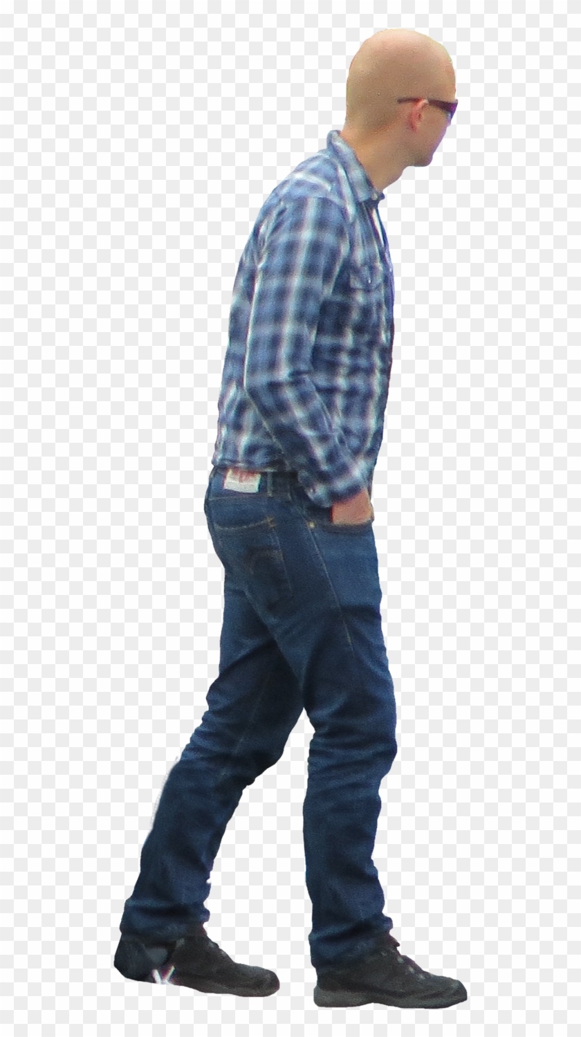 Walking Photoshop People Clipart