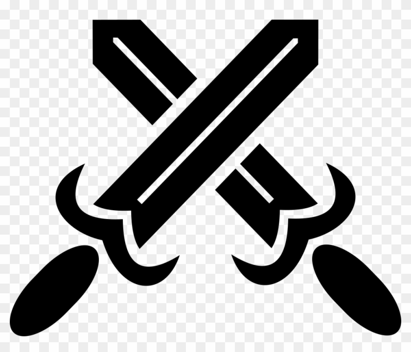 Cross Swords Comments - Cruce De Espadas Png Clipart