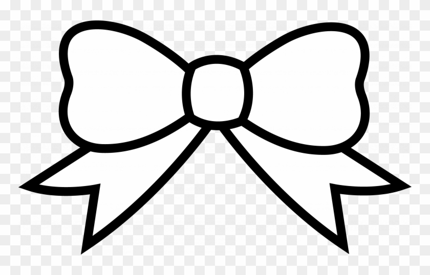 Download Clip Art Bow - Lazo Dibujo Para Colorear - Png Download