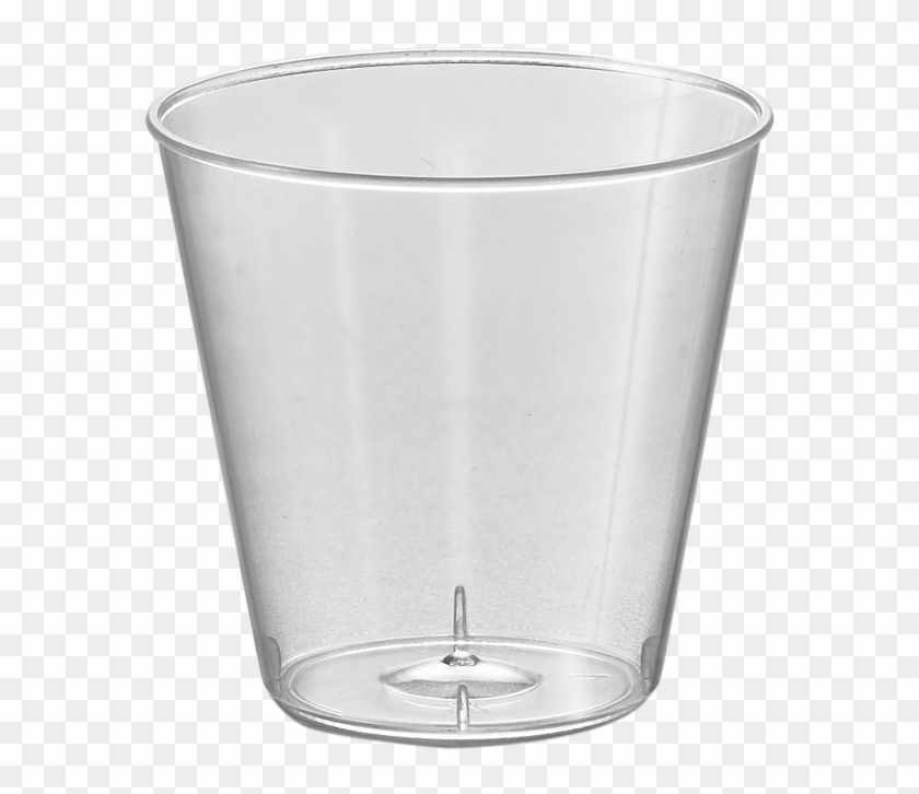 1oz Round Shot Glasses Clear Plastic Disposable Cups, - Pint Glass Clipart #2848633