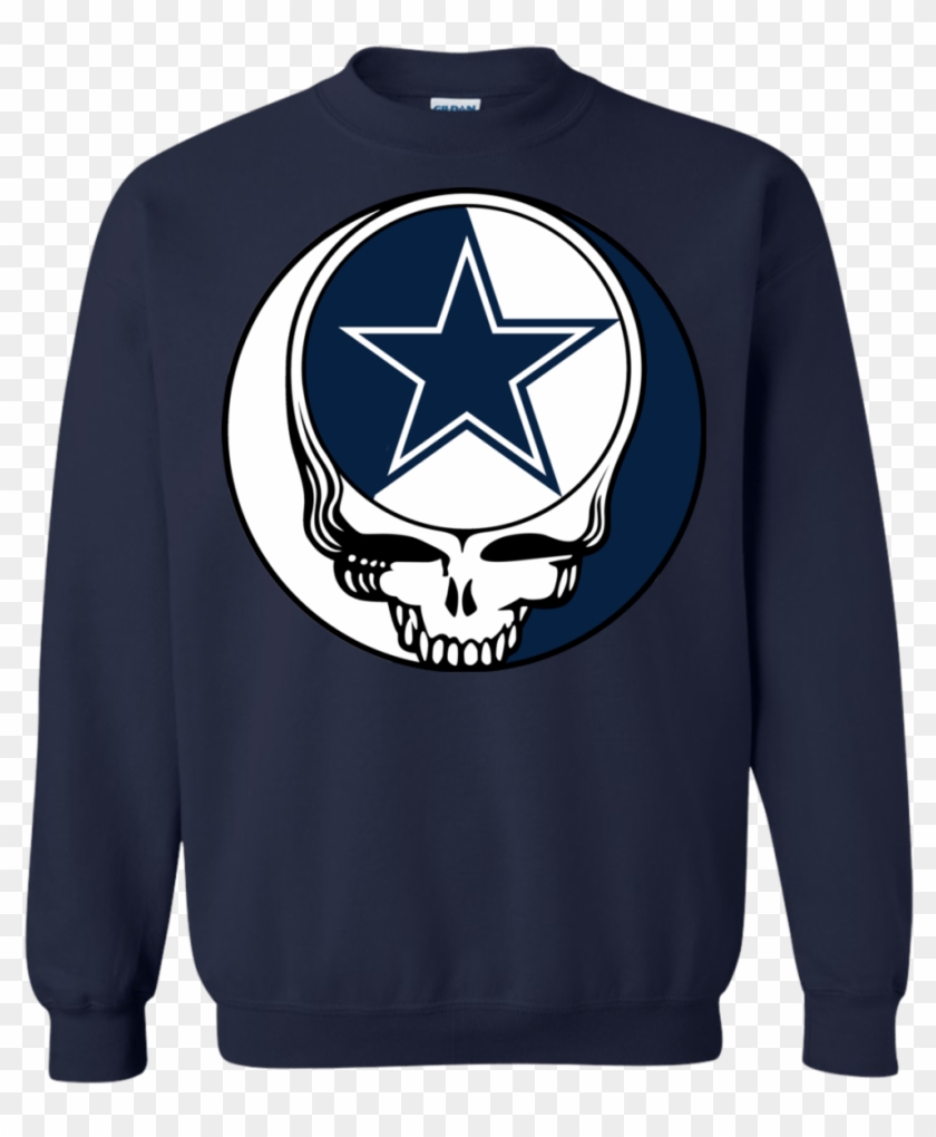 Dallas Cowboys Footballl Grateful Dead Steal - Sweatshirt Clipart