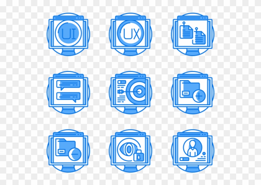 Computer And User Experience Clipart