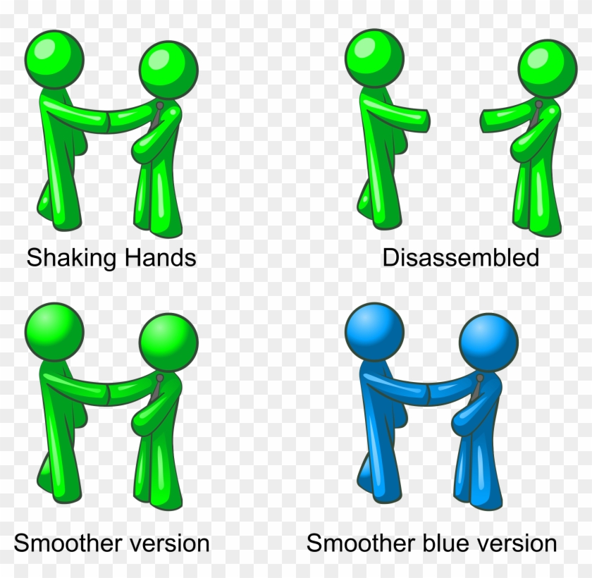 This Free Icons Png Design Of Men Shacking Hand - Shaking Hands Clip Art Transparent Png #2850444