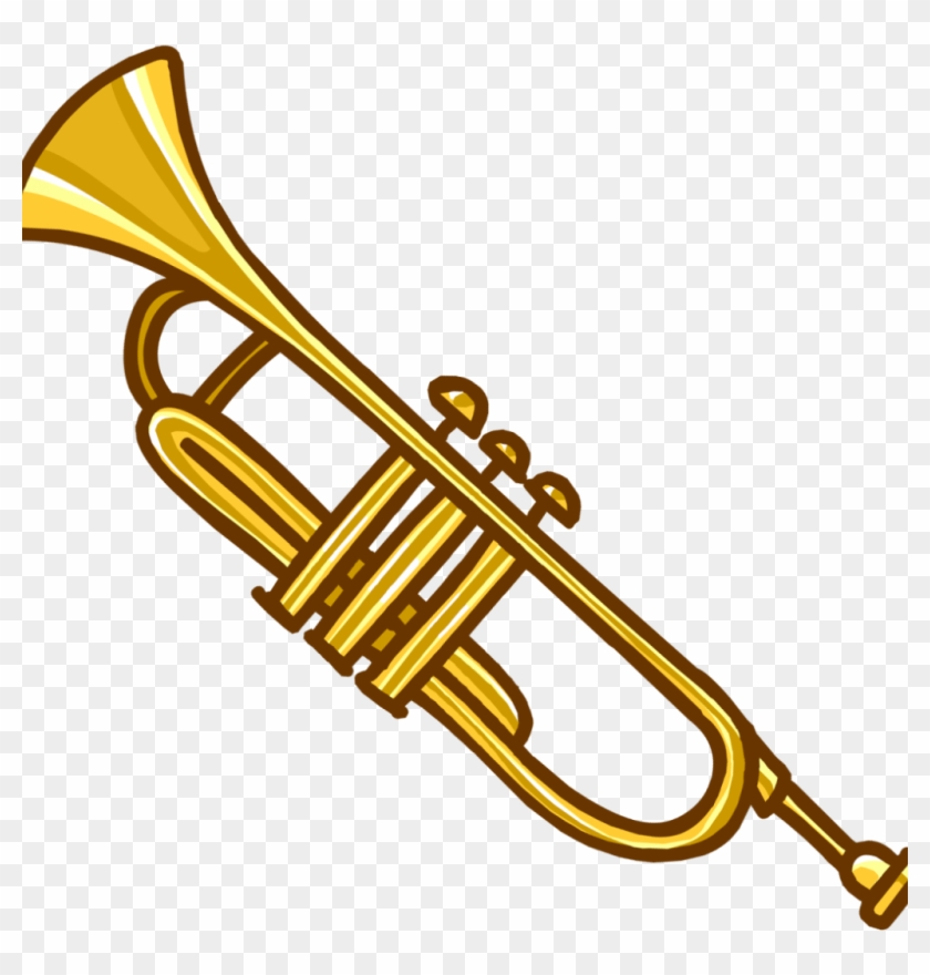 Music Instrument Clipart - Trumpet Png Transparent Png #2850601