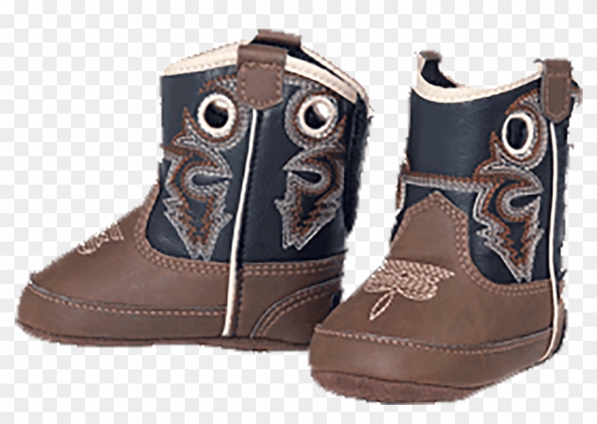 Baby Bucker Infant Trace Cowboy Boots - Work Boots Clipart