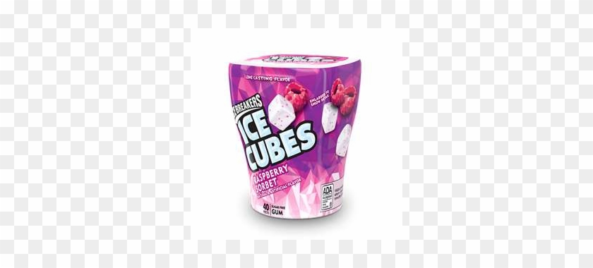 Ice Breakers Ice Cubes Raspberry Sorbet - Ice Cube Gum Raspberry Clipart #2850804
