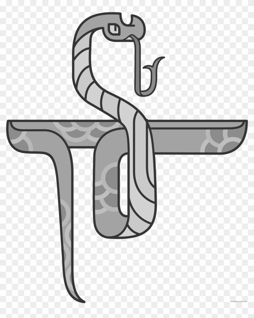 Rattlesnake Clipart Black And White - Clip Art - Png Download #2850978