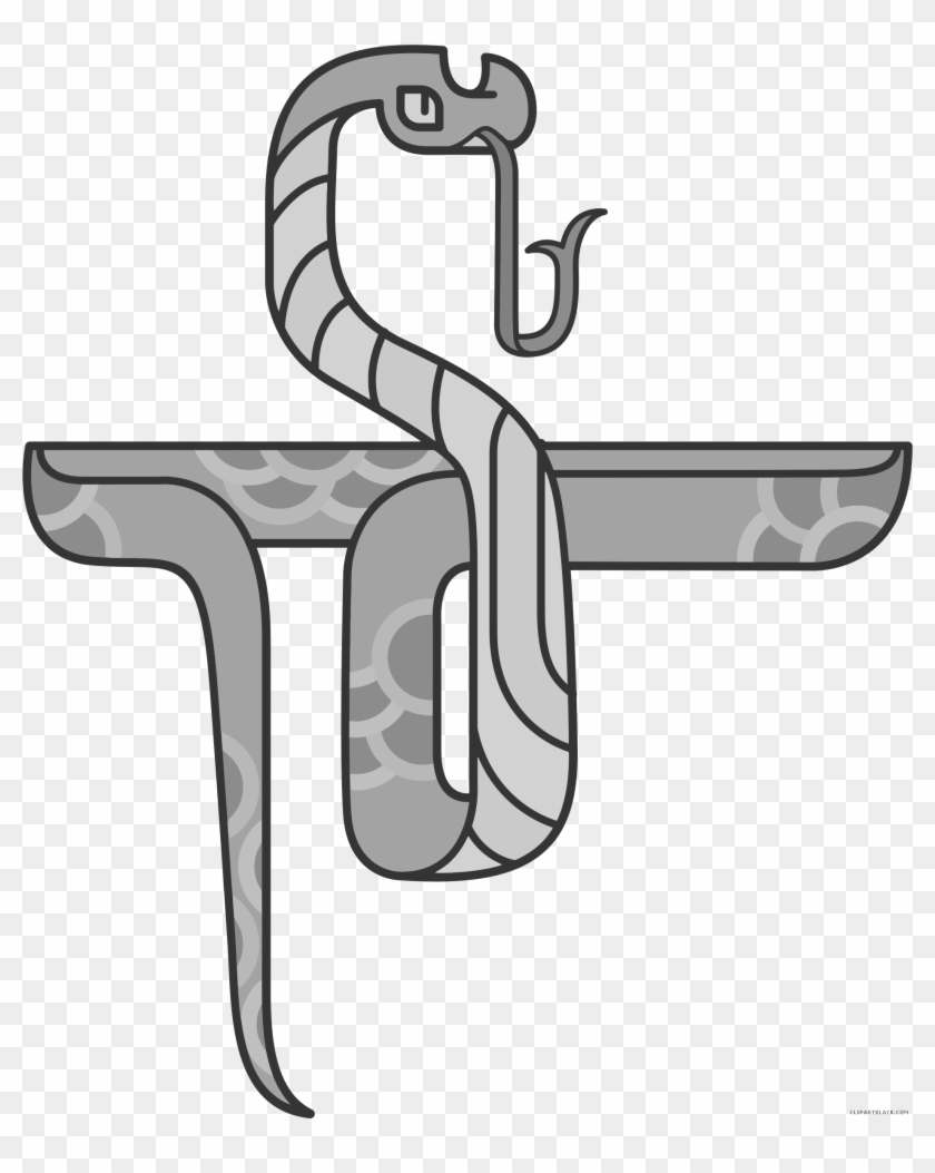 Rattlesnake Clipart Black And White - Clip Art - Png Download