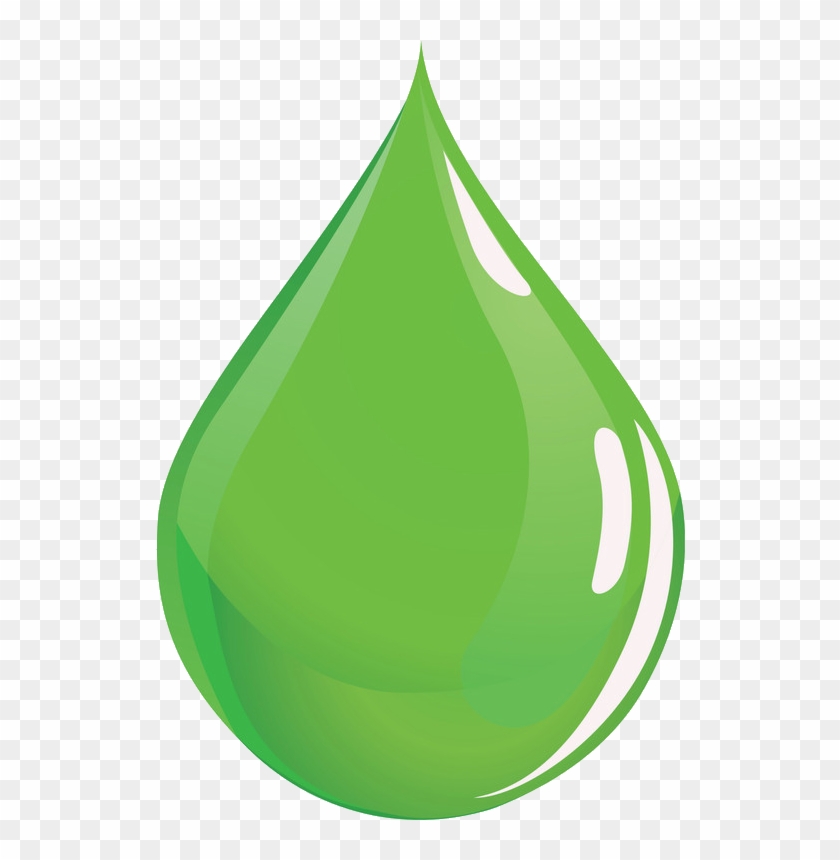 Green Drop Png Clipart #2851019
