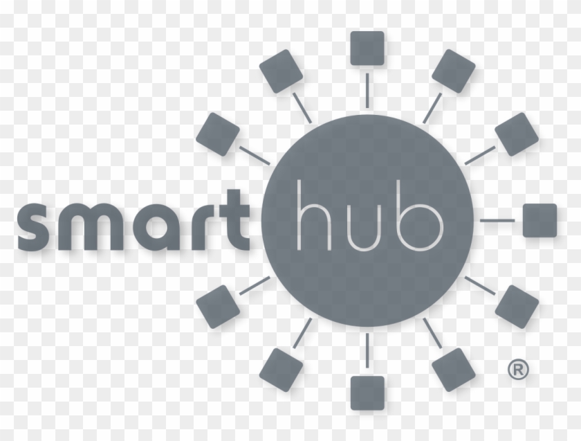 Smarthub Gray Drop - Smart Hub Logo Clipart (#2851052) - PikPng