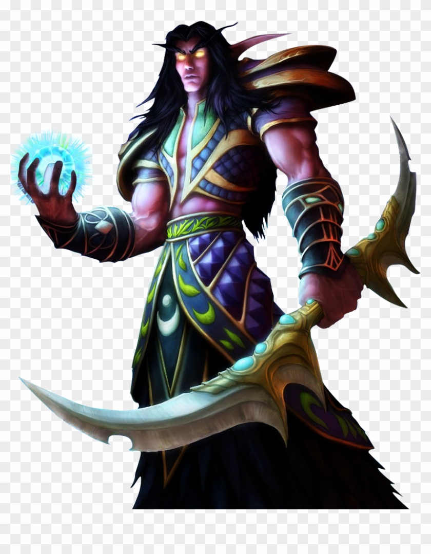 Night Elf Transparent & Png Clipart Free Download - World Of Warcraft Transparent #2851104