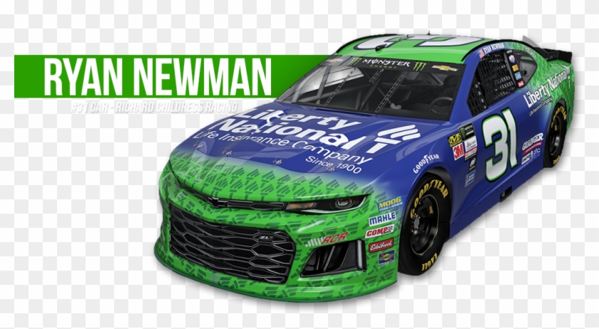 Rally Car Green Colour 2018 Clipart