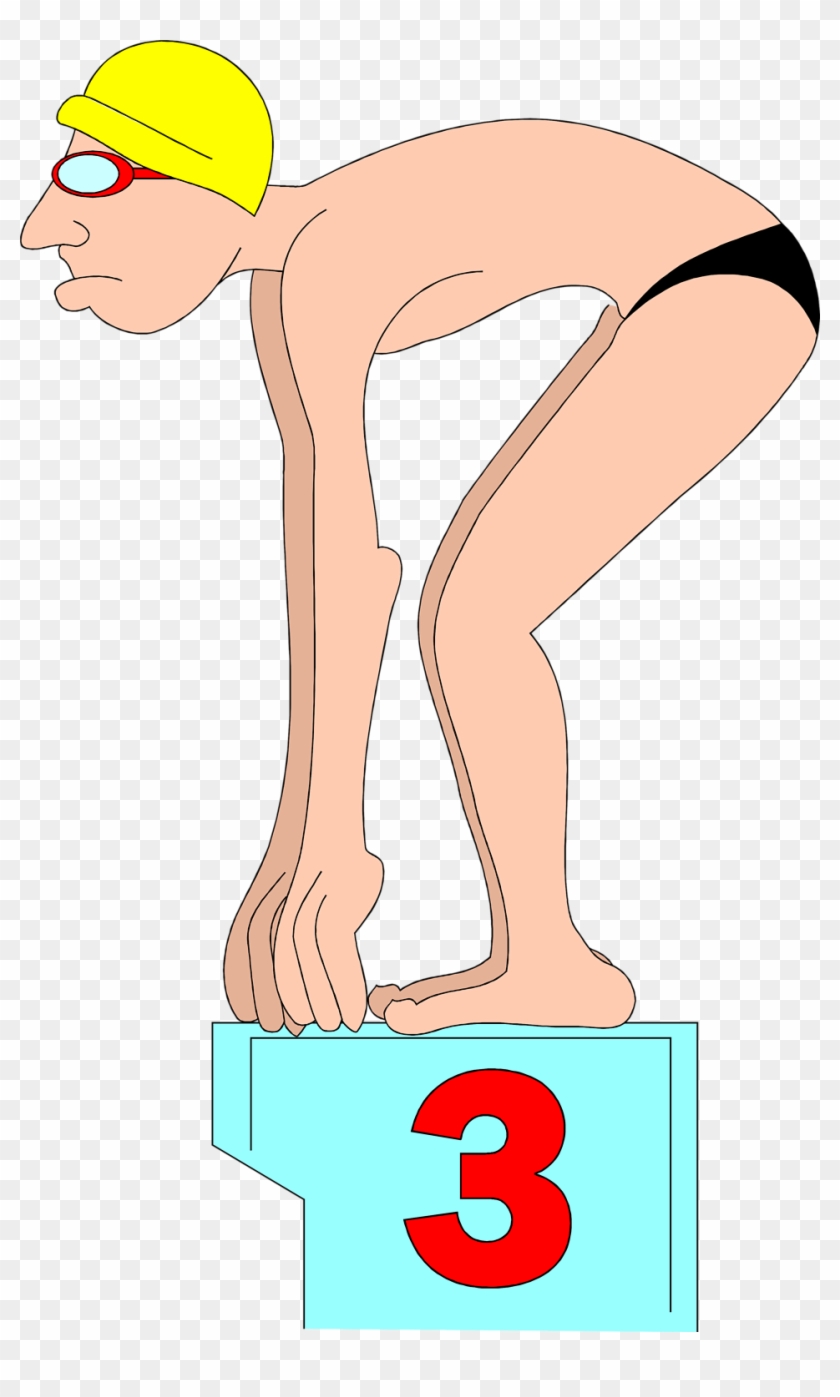 Swimming - Swimming Racing Clipart - Png Download