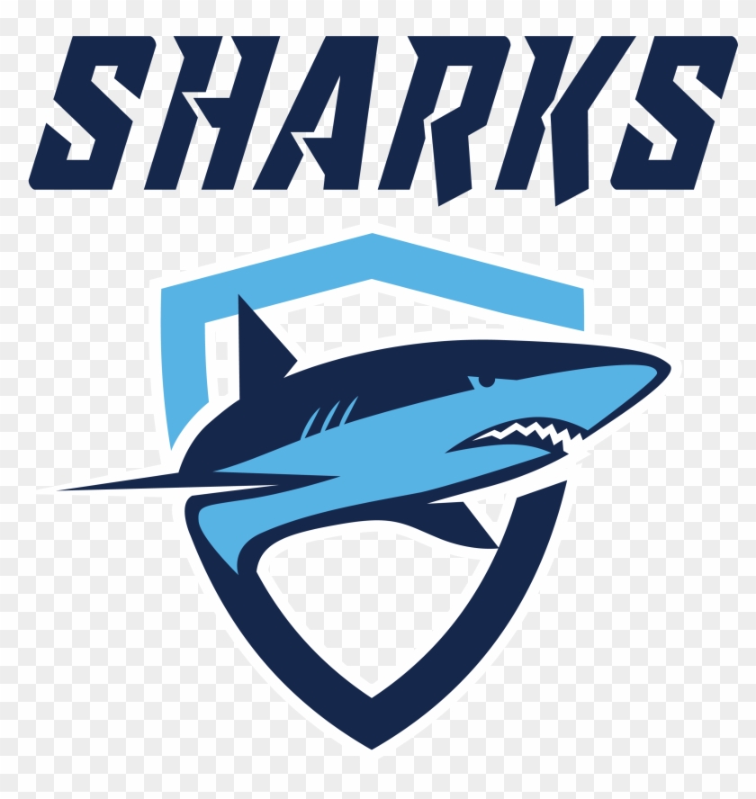 Sharks Swim Club - Sharks Logo Clipart