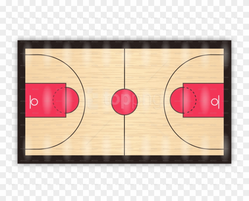 Free Png Download Basketball Courts Png Images Background - Circle Clipart #2851295