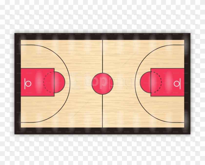 Free Png Download Basketball Courts Png Images Background - Circle Clipart #2851295