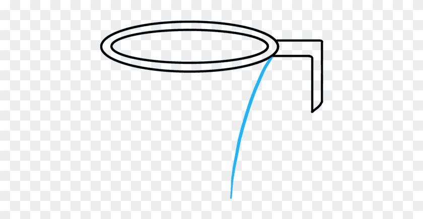 Basketball Court Lines Png - Draw A Basketball Net Clipart