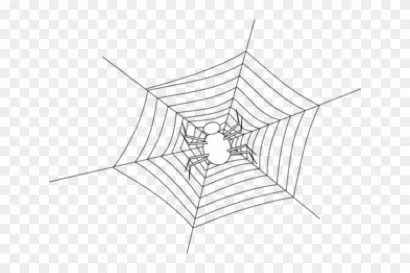 Black Color Spider Web Clipart